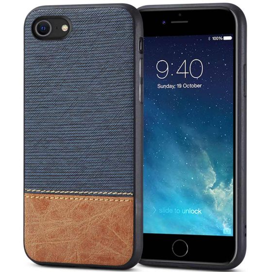 Schlanke Handyhülle für Apple iPhone 8 Case Blau