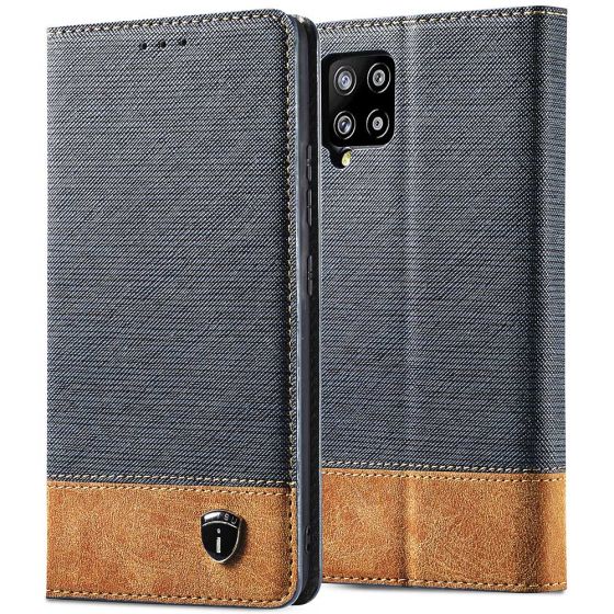 Flipcase für Samsung Galaxy A42 Handytasche Blau