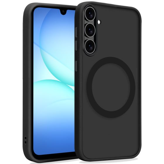 Case für Samsung Galaxy A17 (5G) Handyhülle Schwarz MagSafe kompatibel