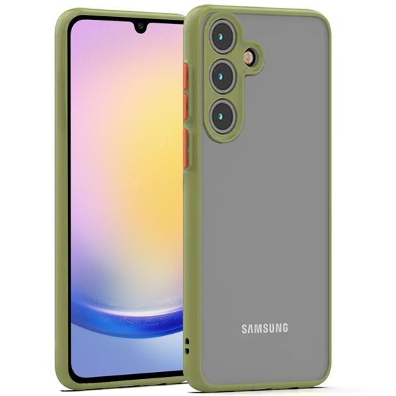 Case für Samsung Galaxy A25 5G Hülle mit Kameraschutz Grün