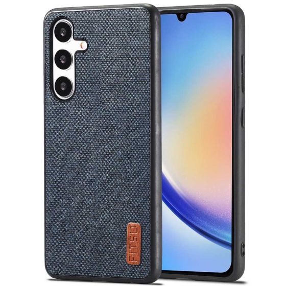 Handyhülle für Samsung Galaxy A34 5G Hülle Case Blau