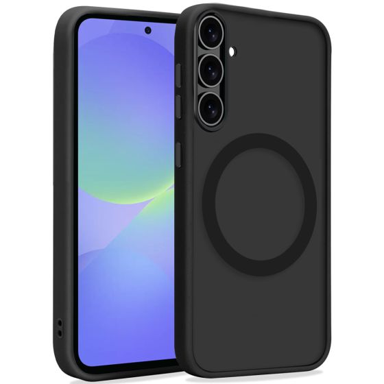 Handyhülle für Samsung Galaxy A36 Handyhülle Schwarz MagSafe kompatibel