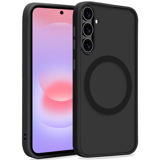 Case für Samsung Galaxy A37 (5G) Handyhülle Schwarz MagSafe kompatibel