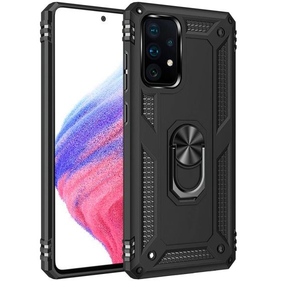 Handyhülle für Samsung Galaxy A53 Cover Case Schwarz