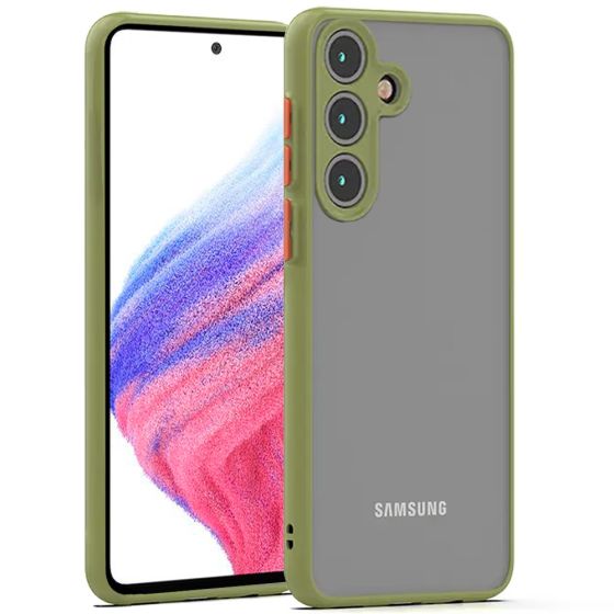 Case für Samsung Galaxy A53 Hülle mit Kameraschutz Grün