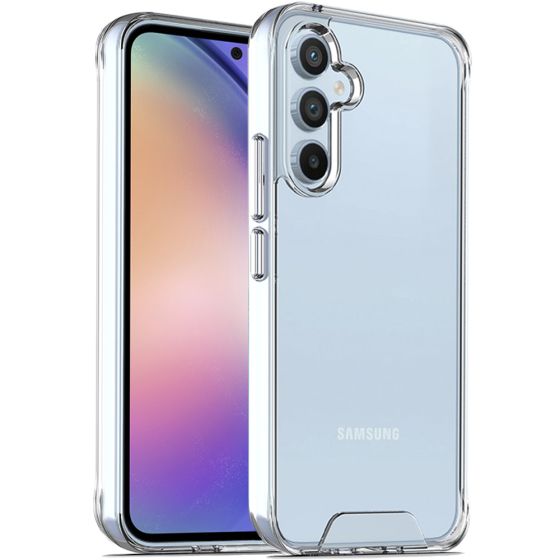 Transparente Handyhülle für Samsung Galaxy A54 Case Ultraklar Hybrid Hülle