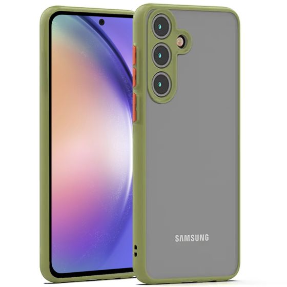 Case für Samsung Galaxy A54 Hülle mit Kameraschutz Grün