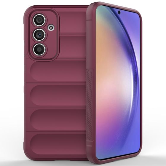 Handyhülle für Samsung Galaxy A54 5G Hülle Case Weinrot