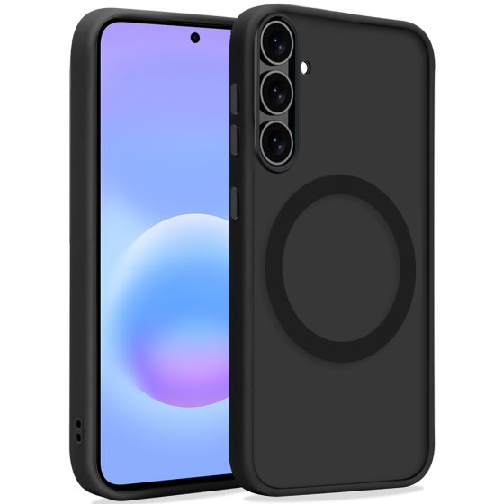 Case für Samsung Galaxy A57 (5G) Handyhülle Schwarz MagSafe kompatibel