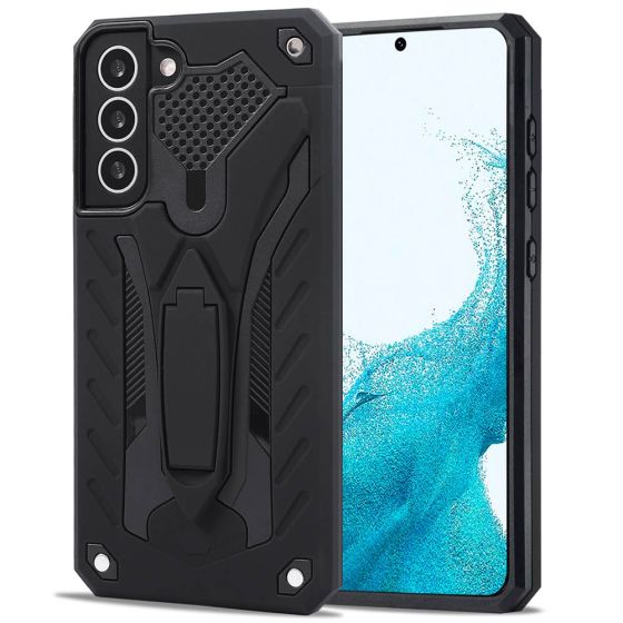 Robuste Handyhülle für Samsung Galaxy S22 Plus Outdoor Case Schwarz