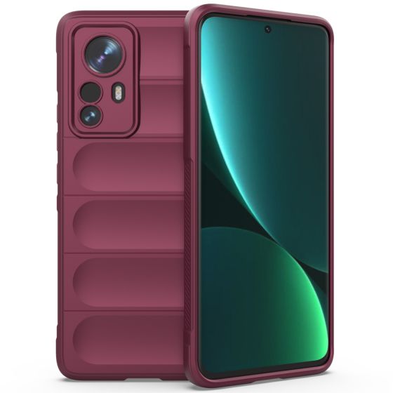 Handyhülle für Xiaomi 12 Hülle Cover Case Weinrot