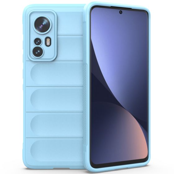 Handyhülle für Xiaomi 12 Pro Hülle Cover Case Hellblau