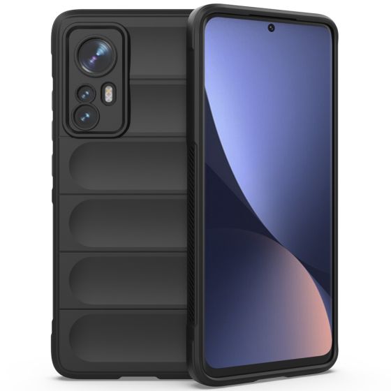 Handyhülle für Xiaomi 12 Pro Hülle Cover Case Schwarz