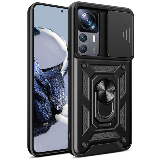 Handyhülle für Xiaomi 12T Case Schutzhülle Schwarz