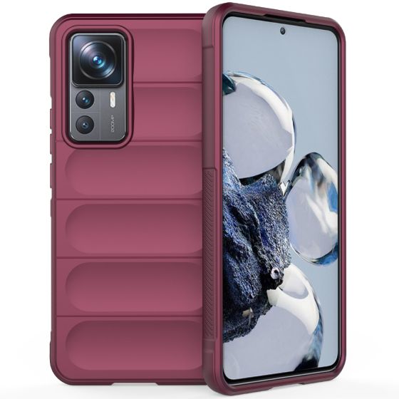 Handyhülle für Xiaomi 12T Pro Hülle Cover Case Weinrot