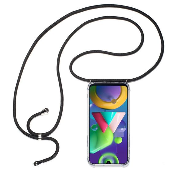 Handyhülle mit Handyband / Kette für Samsung Galaxy M21