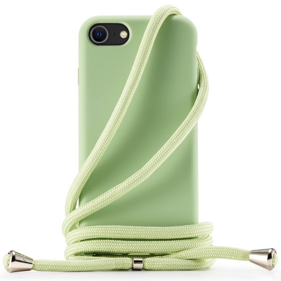 Handyhülle zum Umhängen mit Band Handykette für iPhone 6 / 6s Case Grün