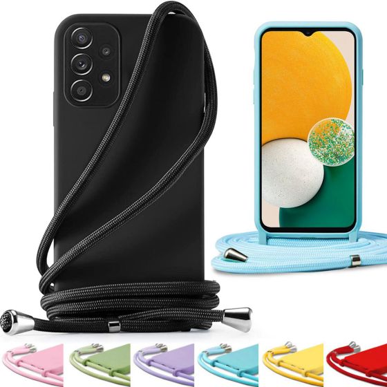 Handyhülle mit Band für Samsung Galaxy A13 Case zum Umhängen