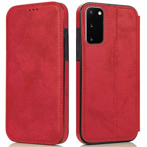 Flipcase für Samsung Galaxy S21 Plus Handytasche Rot