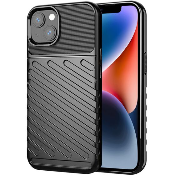 Handyschale für Apple iPhone 14 Outdoor Case Schwarz