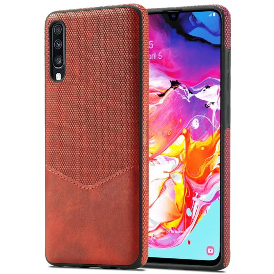 Handyschale für Samsung Galaxy A70 Case Braun