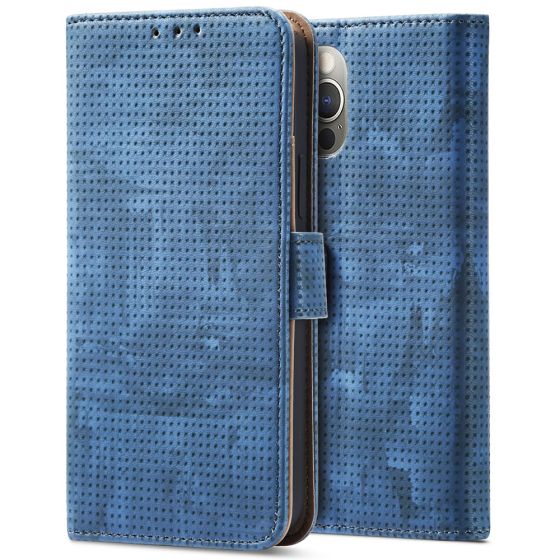 Flipcase für iPhone 12 Handytasche Blau