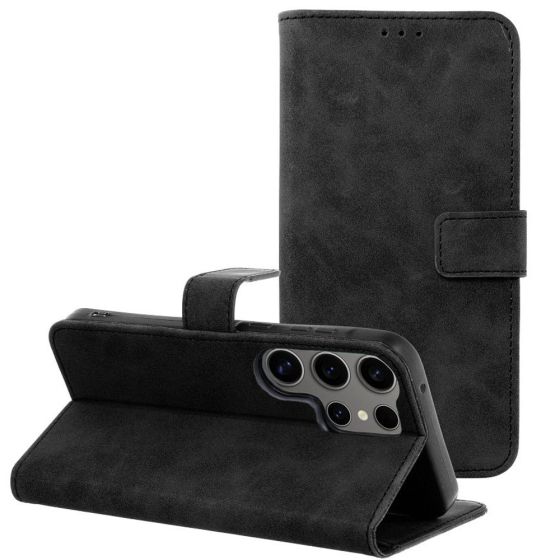 Handytasche für Samsung Galaxy S26 Ultra Hülle Flipcase Schwarz