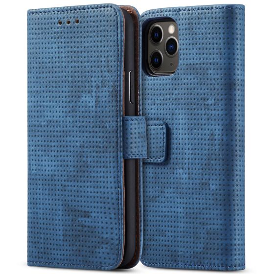 Fitsu iPhone 11 Flipcase in Blau | handyhuellen-24.de