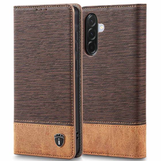 Handytasche für Samsung Galaxy A26 Hülle Braun