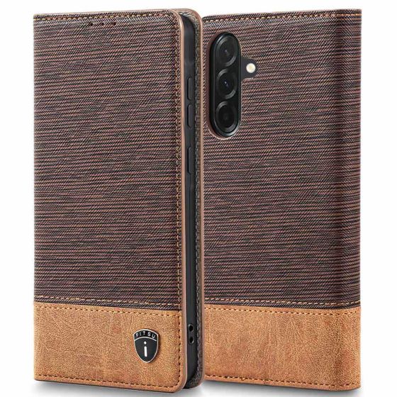 Handytasche für Samsung Galaxy S26 Hülle Braun