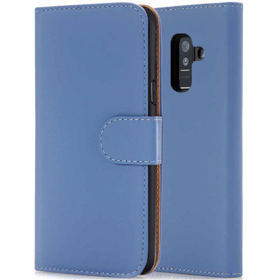Bookcase für Samsung Galaxy A6 Plus Blau