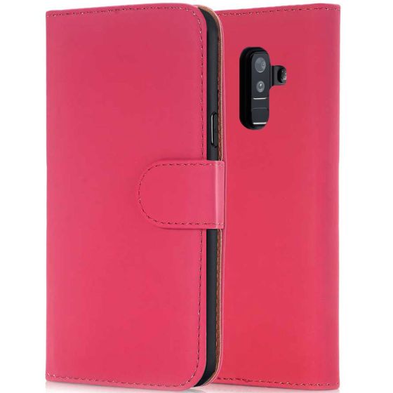 Bookcase für Samsung Galaxy A6 Plus Weinrot