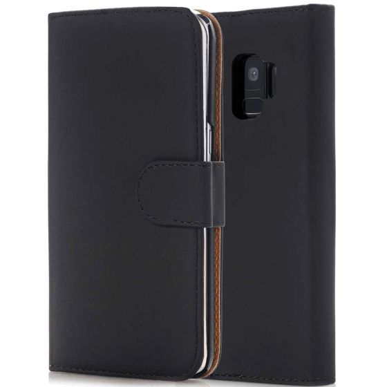 Bookcase für Samsung Galaxy S9 Schwarz