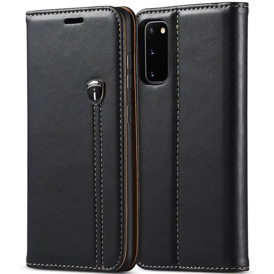 Flipcase für Samsung Galaxy S20 Handytasche Schwarz