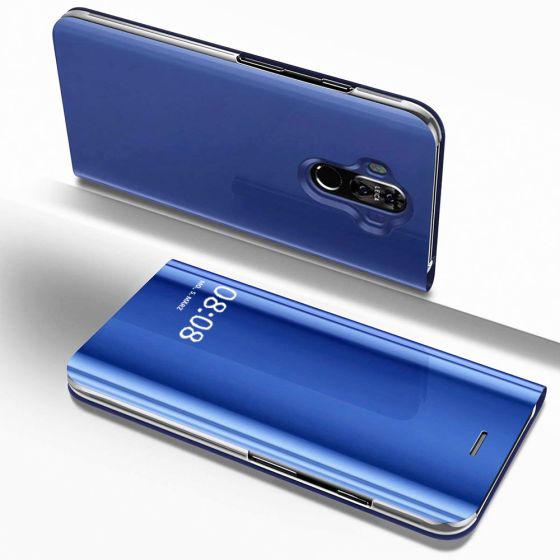 Spiegel Hülle für Huawei Mate 10 Pro in Blau | handyhuellen-24.de