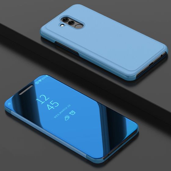 Spiegel Hülle für Huawei Mate 20 Lite in Blau | Versandkostenfrei
