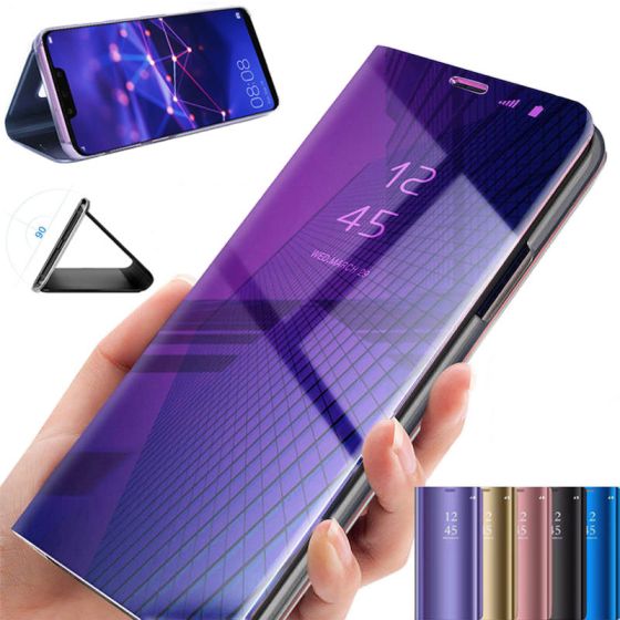 Clear View Flip Case für Huawei Mate 20 Lite in 7 Farben | Versandkostenfrei