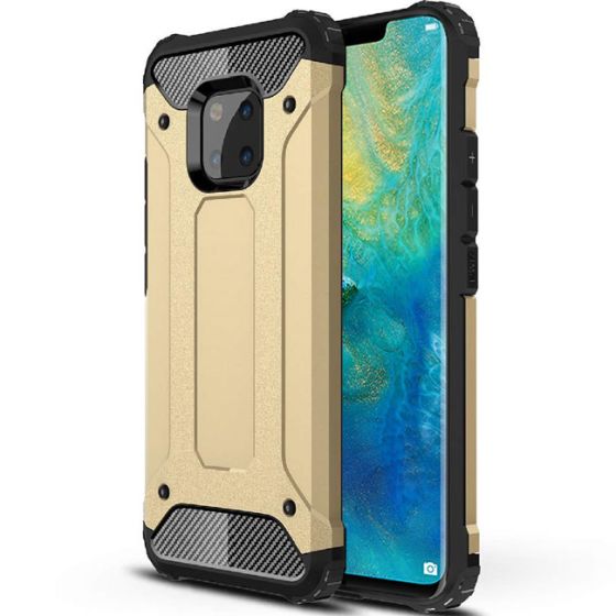 Outdoor Hülle für Huawei Mate 20 Pro in Gold | handyhuellen-24.de