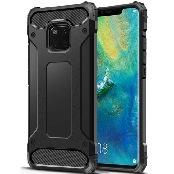 Outdoor Hülle für Huawei Mate 20 Pro in Schwarz | handyhuellen-24.de