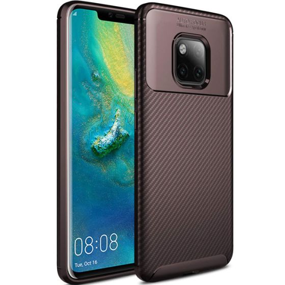 Silikonhülle für Huawei Mate 20 Pro in Braun | handyhuellen-24.de