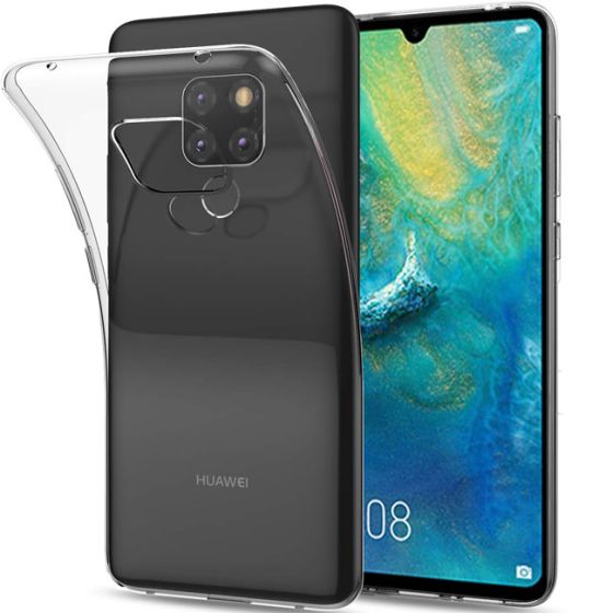 Silikon Case für Mate 20 in Transparent | handyhuellen-24.de