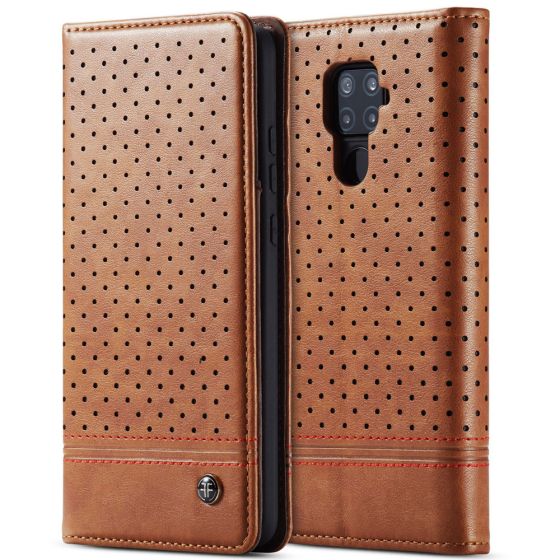 Handytasche für Huawei Mate 30 Lite Braun | handyhuellen-24