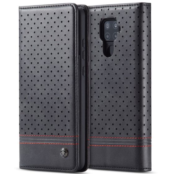 Handytasche für Huawei Mate 30 Lite Schwarz | handyhuellen-24