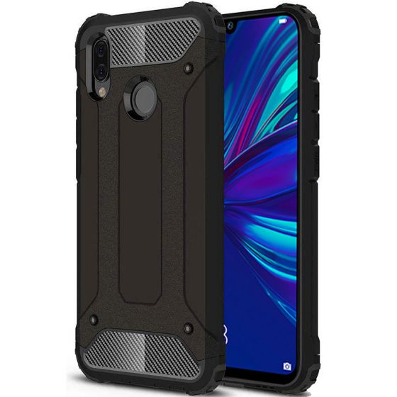 Outdoor Hülle für Huawei P Smart 2019 in Schwarz | handyhuellen-24.de