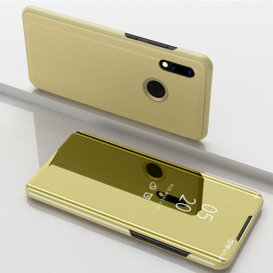 Spiegel Hülle für Huawei P Smart 2019 in Gold | handyhuellen-24.de