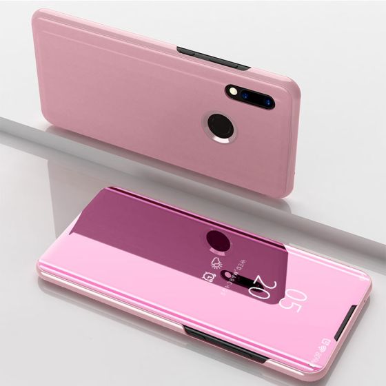 Spiegel Hülle für Huawei P Smart 2019 in Rosa | handyhuellen-24.de