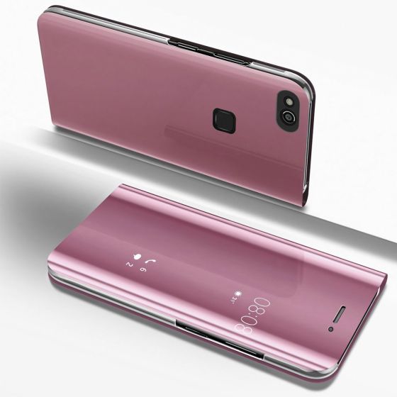 Flip Case für Huawei P10 Lite in Rosa | handyhuellen-24.de