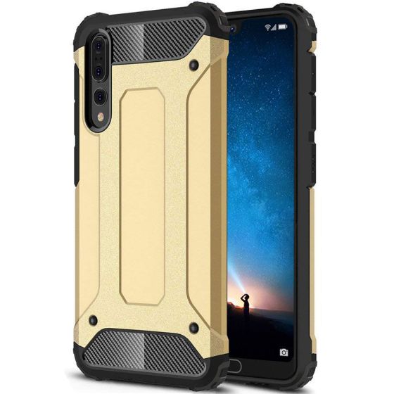Huawei P20 Pro Hülle Outdoor Case Cover - Gold