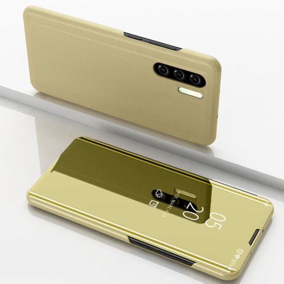 Spiegel Hülle für Huawei P30 Pro New Edition Gold