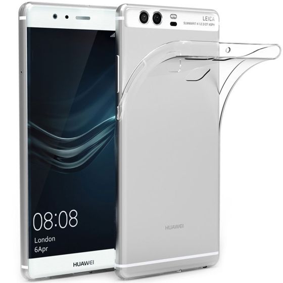 Silikon Hülle für Huawei P9 in Transparent | handyhuellen-24.de